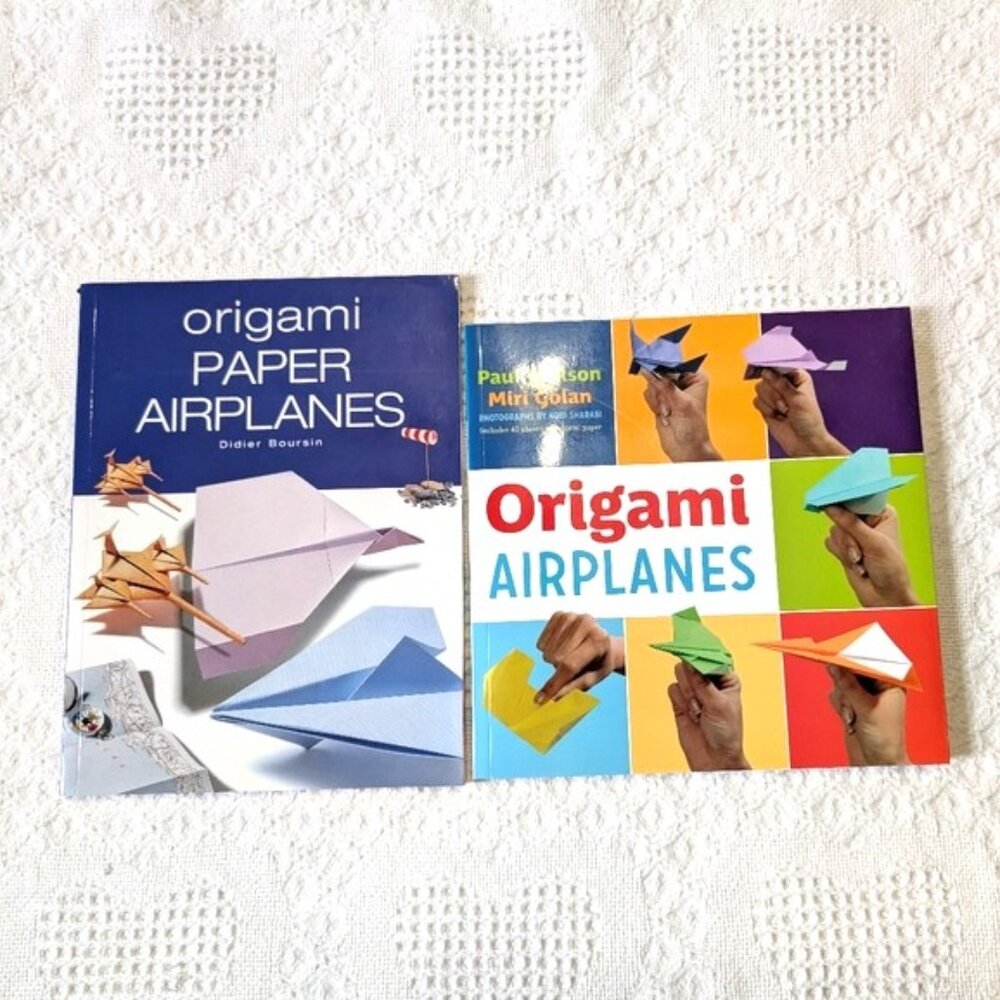 Origami Paper Airplanes Book Set of 2‎